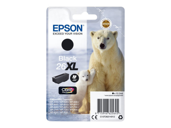 Epson 26XL XL size black